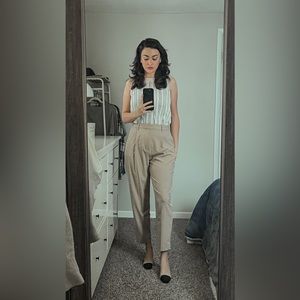 A New Day sleeveless chiffon blouse